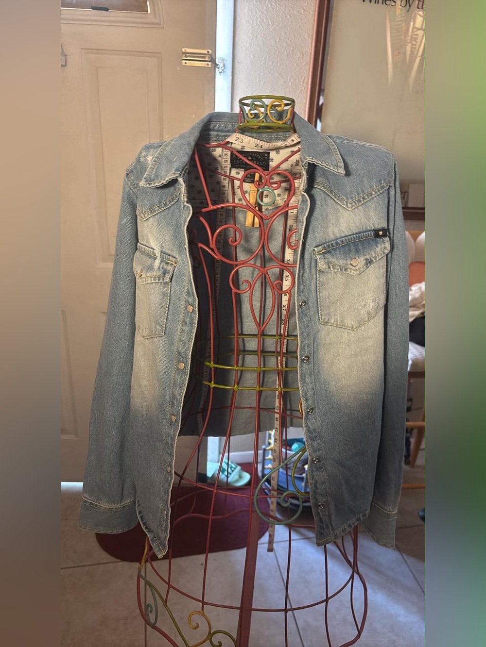Lucky Brand Light Blue Denim Jacket